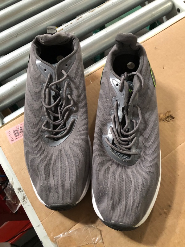 Photo 1 of KUMNY Mens Walking Running Shoes - Lightweight Breathable Mesh Athletic Casual Tennis Sneakers SIZE 12 MENS