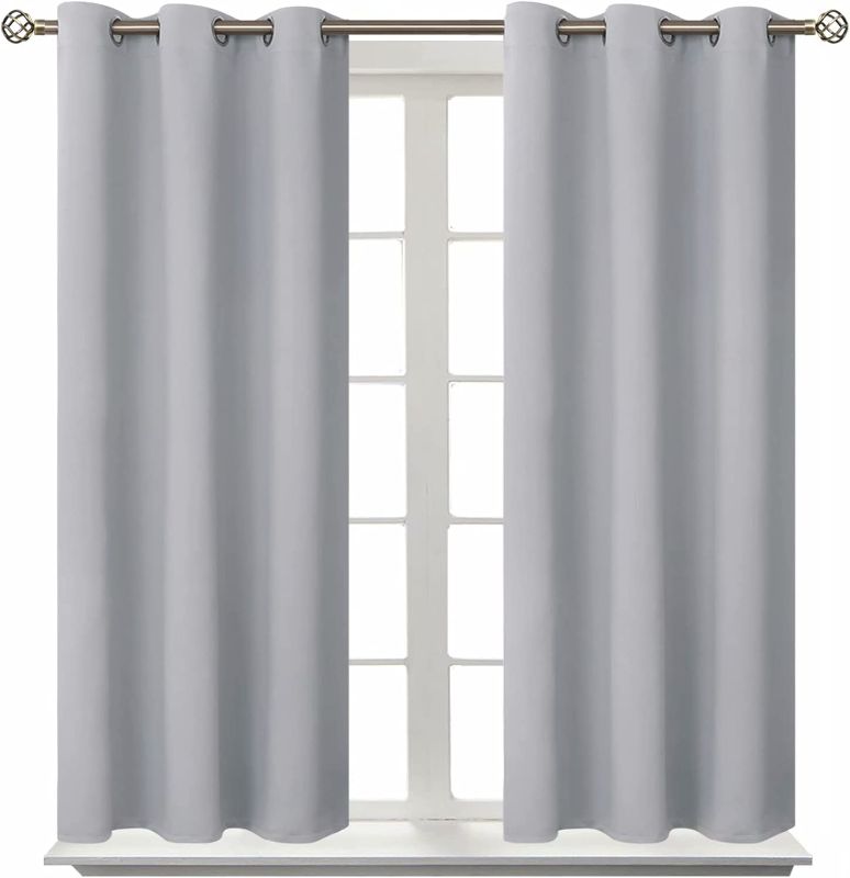 Photo 1 of **SEE NOTES** Light Gray Curtains 6.5''