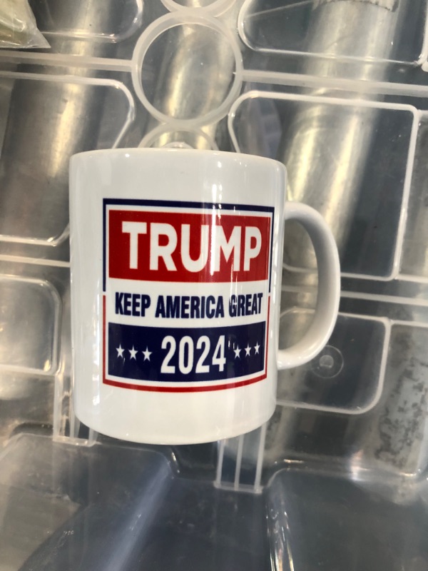 Photo 2 of (3 Pack) 'Trump - Keep America Great - 2024' Mugs