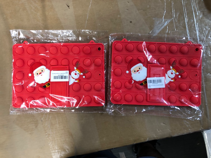 Photo 2 of (2 Pack) Red Christmas Case for iPad Mini 5 2019