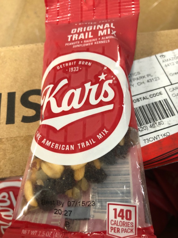 Photo 2 of Kar’s Nuts Original Trail Mix, 1.5 oz Individual Snack Packs – Bulk Pack of 72, Gluten-Free Snacks Original 1.5 Ounce (Pack of 72)