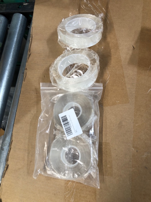 Photo 1 of 19.7FT Double Sided Tape Heavy Duty, EMNT Strong Mounting Tape, 4 PACKS