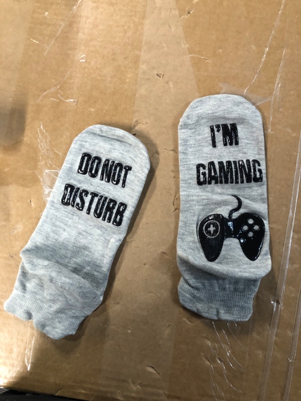 Photo 1 of Gamer Socks "Do Not Disturb"