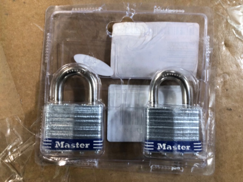 Photo 2 of 2 Pack of Masterlock Key Locks (NO KEYS!)