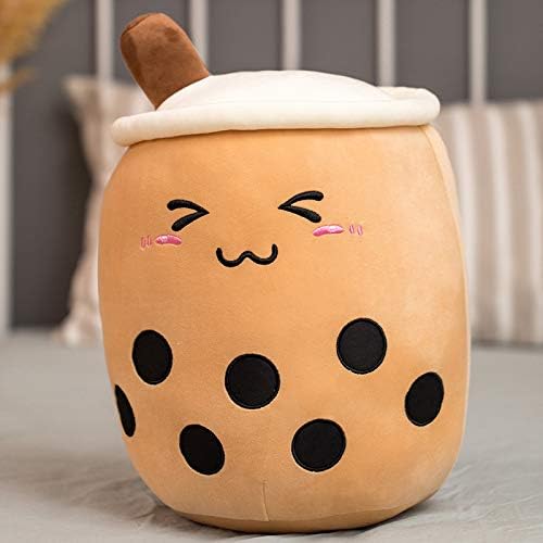 Photo 1 of Boba Plush Stuffed Toy Brown Eyes Closed Boba bundle of 2