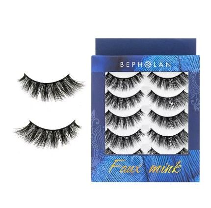 Photo 1 of BEPHOLAN Faux Mink Lashes, Cat Eyelashes, 5Pairs BUNDLE OF 2