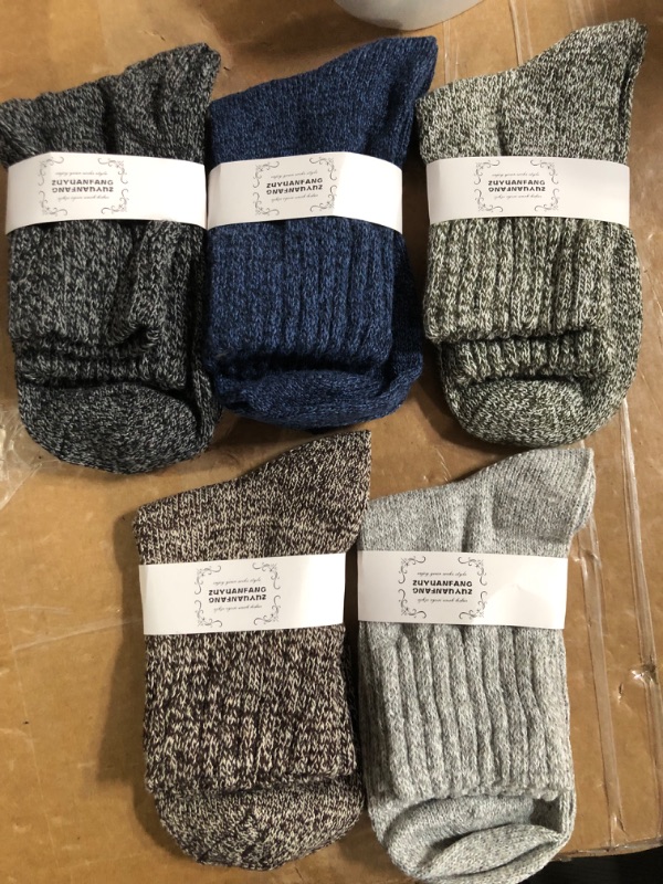 Photo 1 of YQHMT 5 Pack Women's Wool Winter Socks