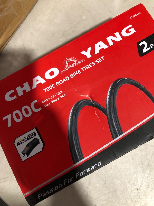 Photo 2 of *USED* Chao YANG Urban Bicycle Tire Set, Foldable Bicycle Tire Set, Featured with Double Tread Puncture Protection,2-Piece