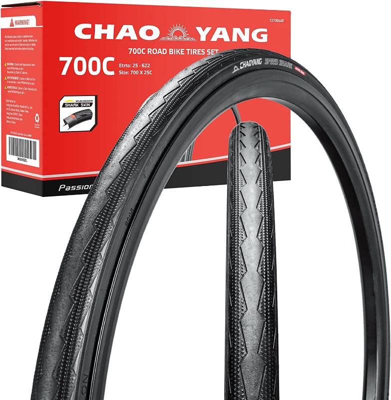 Photo 1 of *USED* Chao YANG Urban Bicycle Tire Set, Foldable Bicycle Tire Set, Featured with Double Tread Puncture Protection,2-Piece