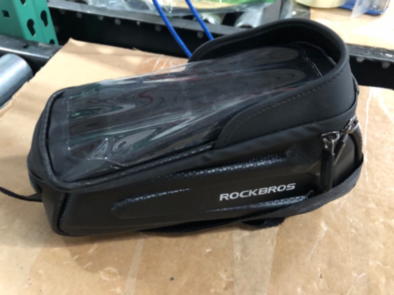 Photo 1 of *USED* ROCKBROS Bike Seat Bag, Bicycle Saddle Bag Under Seat 3D Shell Cycling Seat Pack for Mountain Road Bikes Black