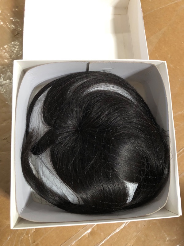 Photo 1 of 100% Human Hair Clip-In Bang, 9", Black