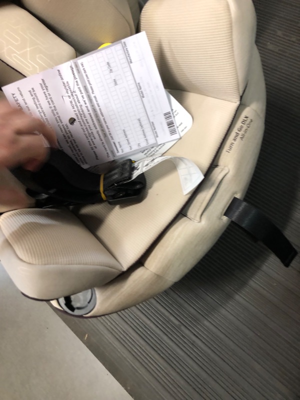 Photo 5 of DAMAGED SEE NOTES*** 
Safety 1st Turn and Go 360 DLX Rotating Car Seat- Dunes Edge