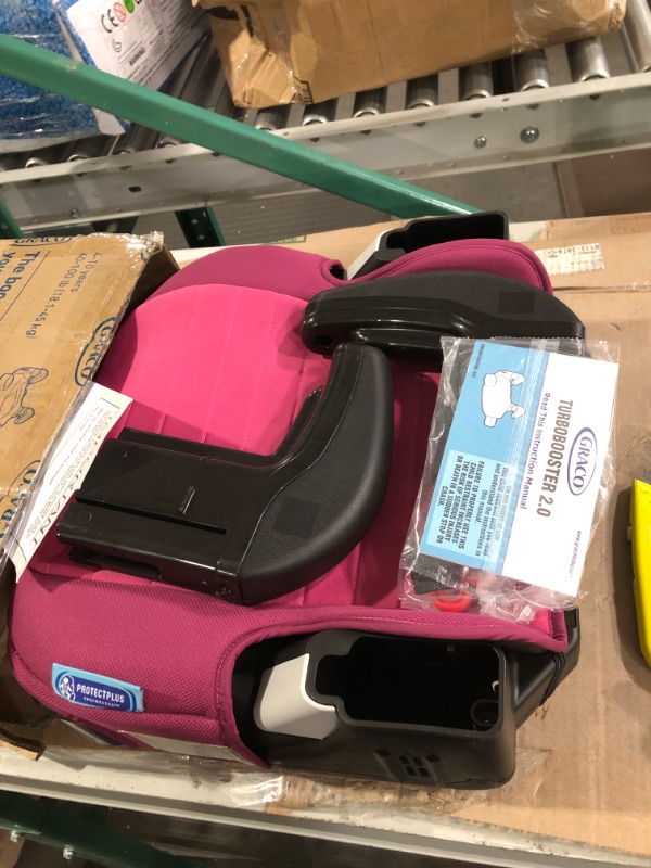 Photo 2 of Graco TurboBooster 2.0 Backless Booster Car Seat, Trisha TurboBooster 2.0 Backless Trisha