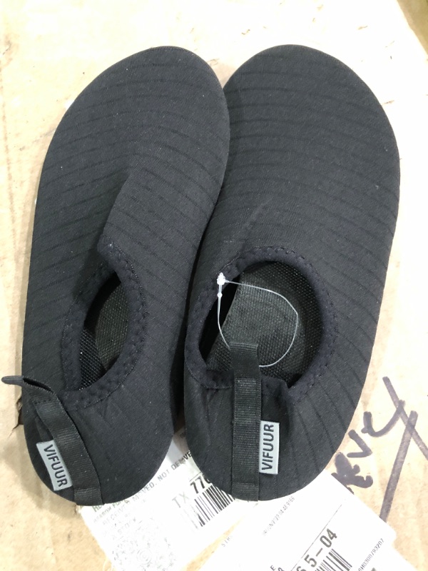 Photo 2 of (STOCK PHOTO FOR REFERENCE) Water Shoes for Women Men Barefoot Quick-Dry Aqua Socks for Beach Swim Pool River Yoga Lake Surf Sport Shoes Cruise Essentials Swimming Size 5-6 Women/4-5 Men Black