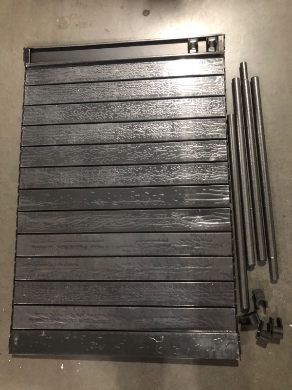 Photo 1 of 34"x21.5" Faux Wood Grain Slats and Posts