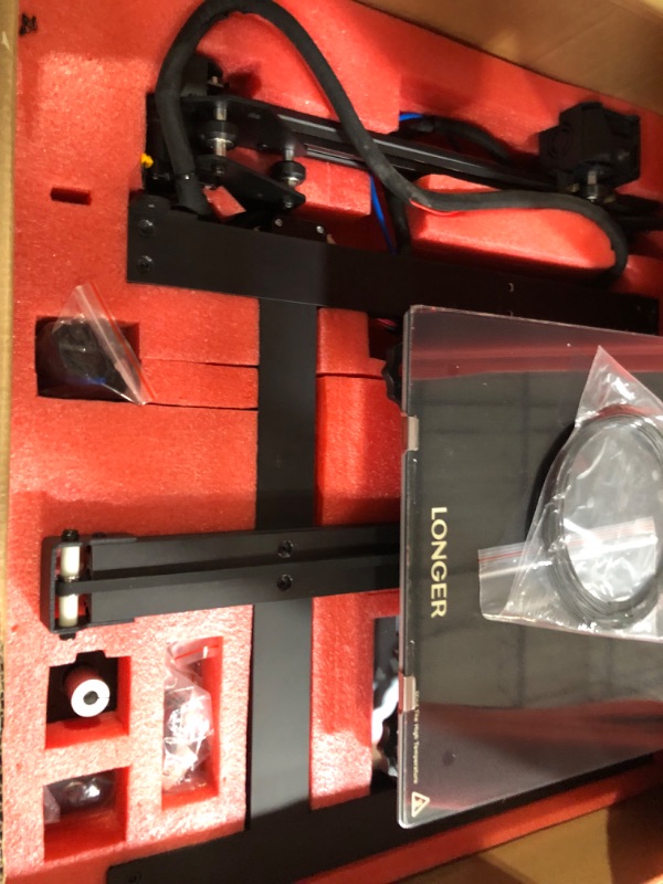 Photo 2 of **USED BUT APPEARS NEW**  Longer LK5 Pro 3D Printer, Large Build Size 11.8''(L) x11.8''(W) x15.7''(H), 90% Pre-Assembled, Silent Motherboard, FDM 3D Printer