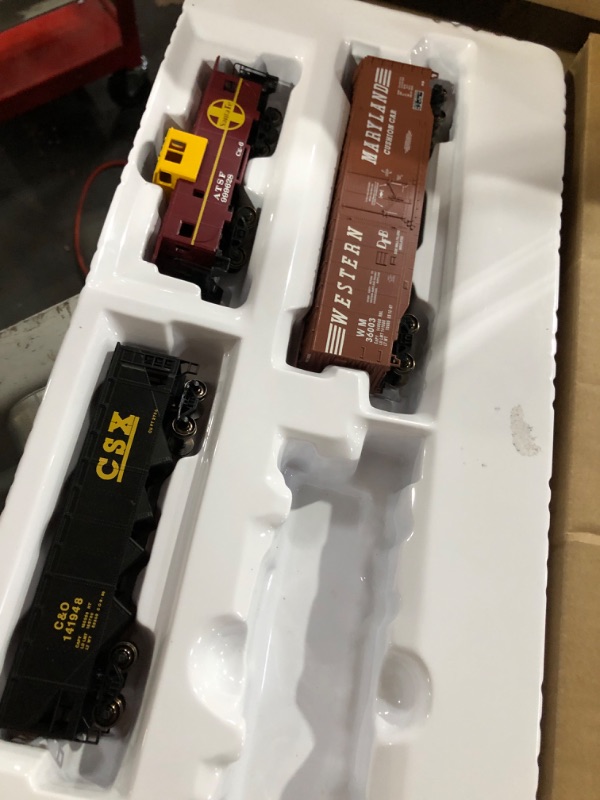 Photo 3 of **MISSING 2 CARS** Bachmann Trains - Digital Commander DCC Equipped Ready To Run Electric Train Set - HO Scale