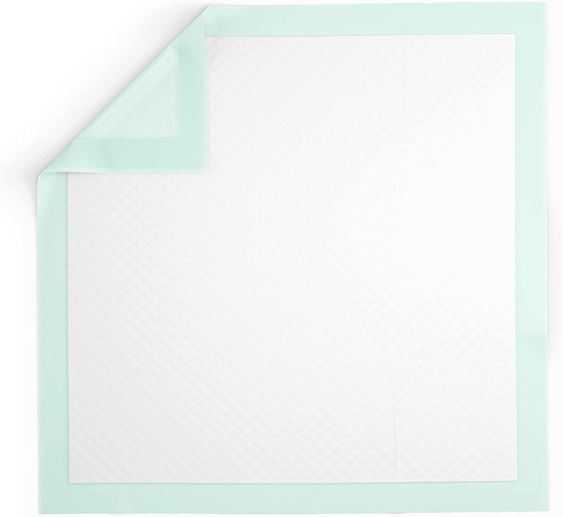 Photo 1 of (25x) Medline Incontinence Bed Pads 36 x 36 in, Large Disposable Underpads with Heavy Absorbency, Quilted Chucks Pads