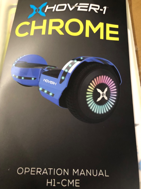 Photo 1 of **PARTS ONLY, NON-FUNCTIONAL** Hover-1 Chrome 2.0 Electric Hoverboard | Chrome 2.0 Gun Metal