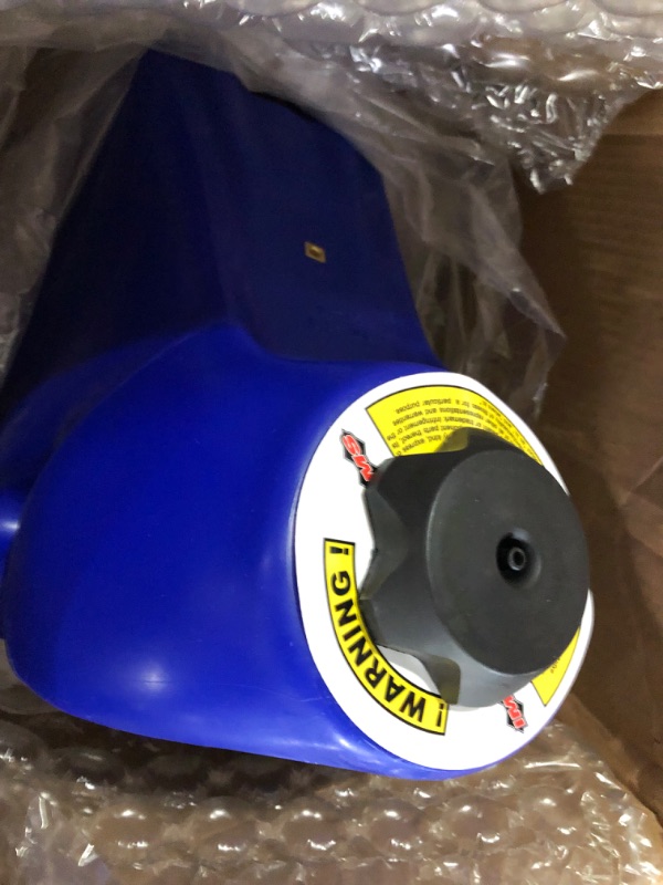 Photo 3 of IMS 117318B2 Electric Blue Large Fuel Tank - 3.4 Gallon Capacity Electric Blue Screw Cap