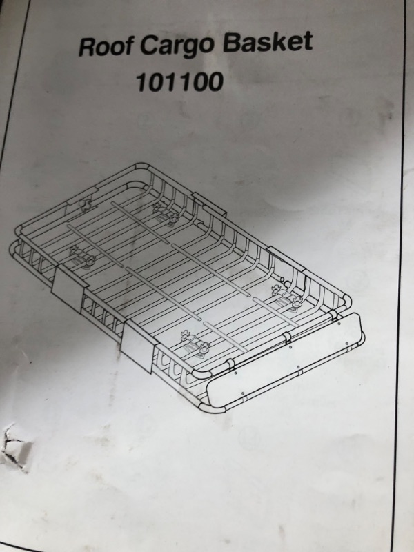 Photo 3 of XCAR Roof Rack Carrier Basket Rooftop Cargo Carrier with Extension Black Car Top Luggage Holder 64"x 39"x 6" Universal for SUV Cars 64 x 39 x 6 Roof Rack