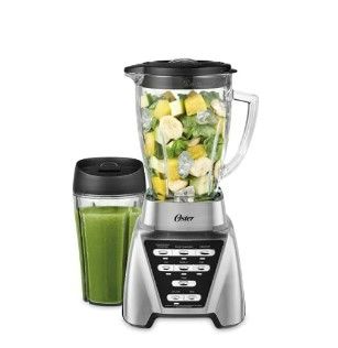 Photo 1 of **UNABLE TO TEST**Oster Blender | Pro 1200 with Glass Jar, 24-Ounce Smoothie Cup