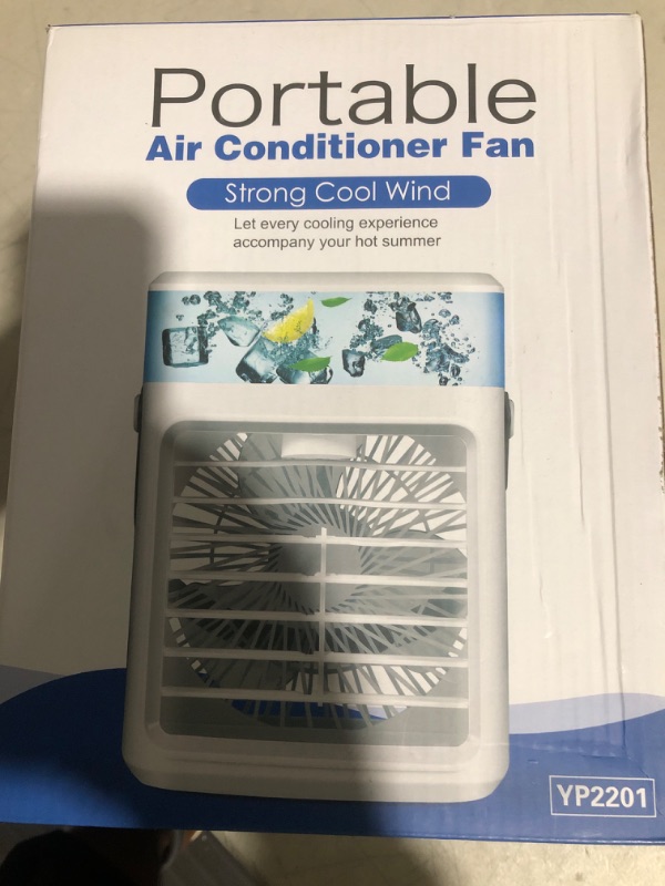 Photo 3 of **stock photo for reference**see all***
Portable 3 in 1 Air Cooling Cooler - Personal Mini Air Conditioner Fan w/12 H Timer, 