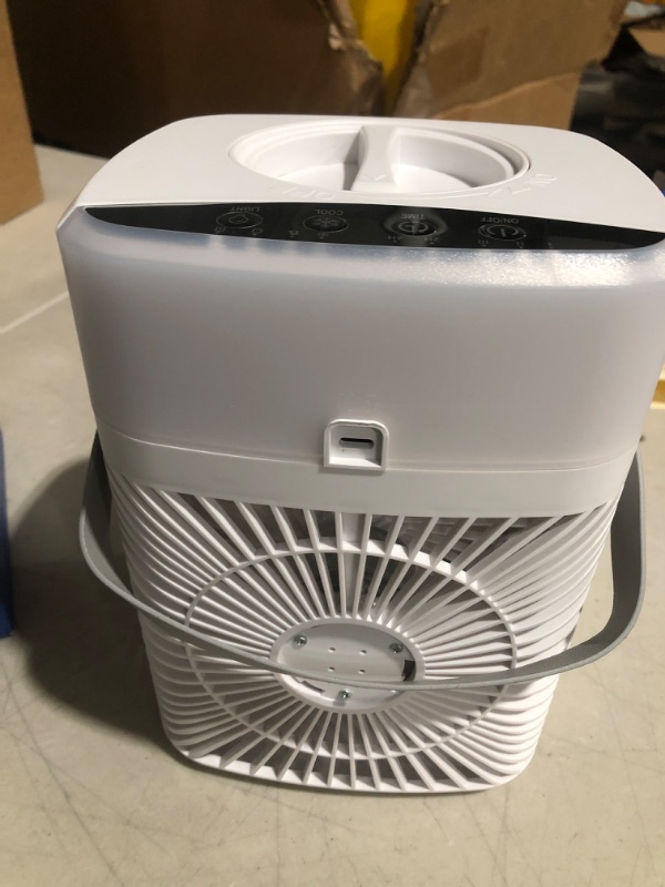 Photo 4 of **stock photo for reference**see all***
Portable 3 in 1 Air Cooling Cooler - Personal Mini Air Conditioner Fan w/12 H Timer, 