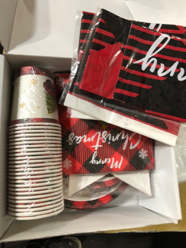 Photo 1 of 103 PCS Christmas Party Supply Pack 