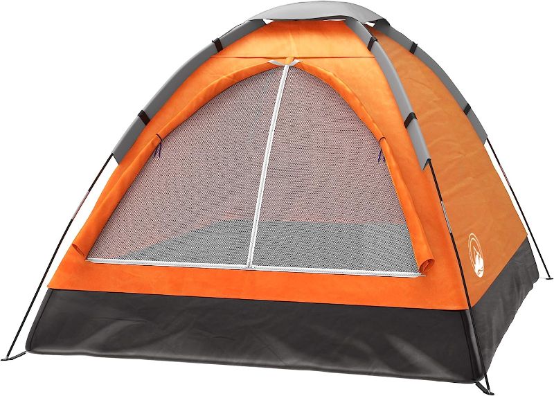 Photo 2 of 2-Person Camping Tent (Orange) SIMILAR TO STOCK PHOTO