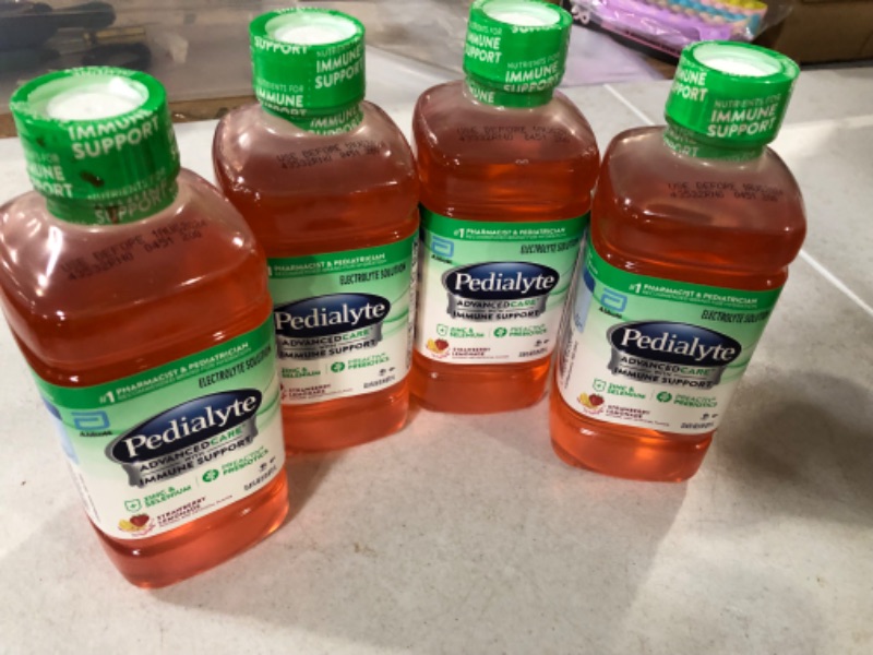 Photo 1 of 4 Pack Pedialyte Immune Support Bottles (Expires 2024)