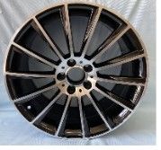 Photo 1 of 1PC 20" Black Multispoke AMG Style Rims Wheels Fits Mercedes Benz S450 S500 S550 S63