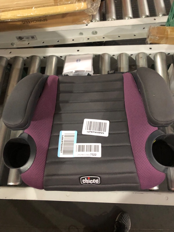 Photo 3 of Chicco GoFit Backless Booster Car Seat, Travel Booster Seat for Car