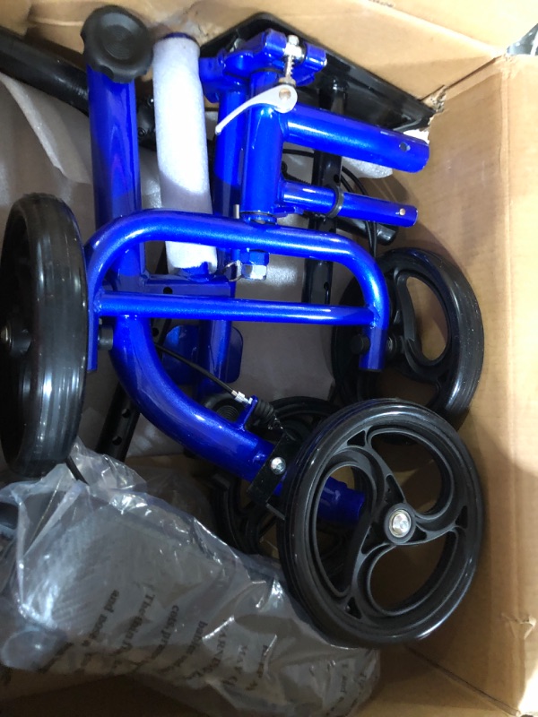 Photo 1 of 
RINKMO Knee Scooter?Steerable Knee Walker (Blue 1)