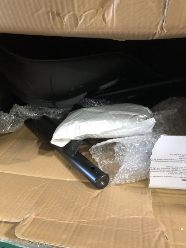 Photo 1 of Jetson Rumble All-Terrain JetKart and Hoverboard Combo, 300-Watt Motor, Top Speed of 7 MPH, Max Range of Up To 7 Miles, Adjustable Frame, Ages 12+, Black, JKR2HB-BLK