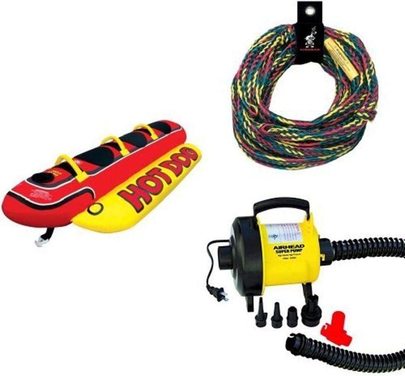 Photo 1 of Airhead Jumbo Dog Rope and Pump Bundle