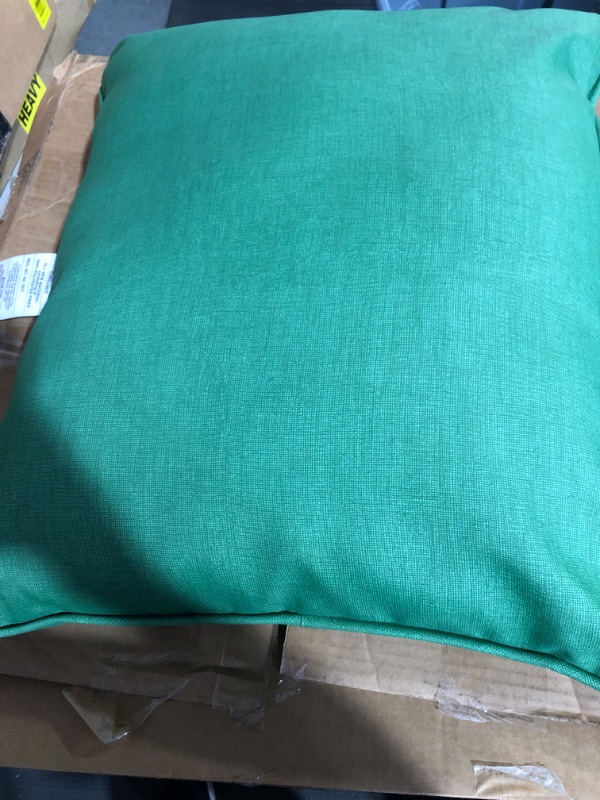 Photo 3 of (MISSING BOTTOM CUSHION) Arden Selections Outdoor Deep Seating Cushion  24 x 22, Moss Green Leala 24 x 22 Moss Green Leala//ONLY ONE