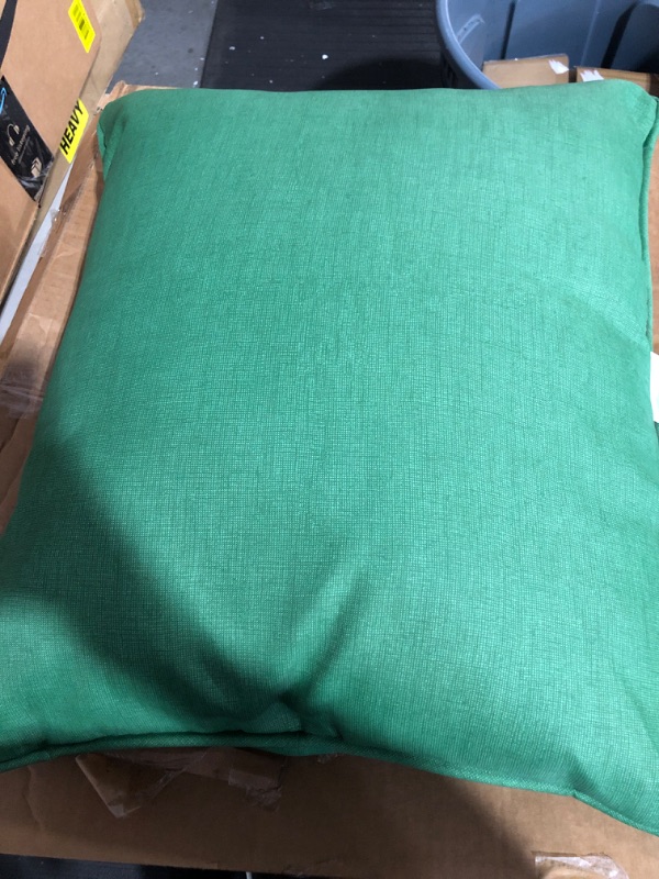 Photo 1 of (MISSING BOTTOM CUSHION) Arden Selections Outdoor Deep Seating Cushion  24 x 22, Moss Green Leala 24 x 22 Moss Green Leala//ONLY ONE