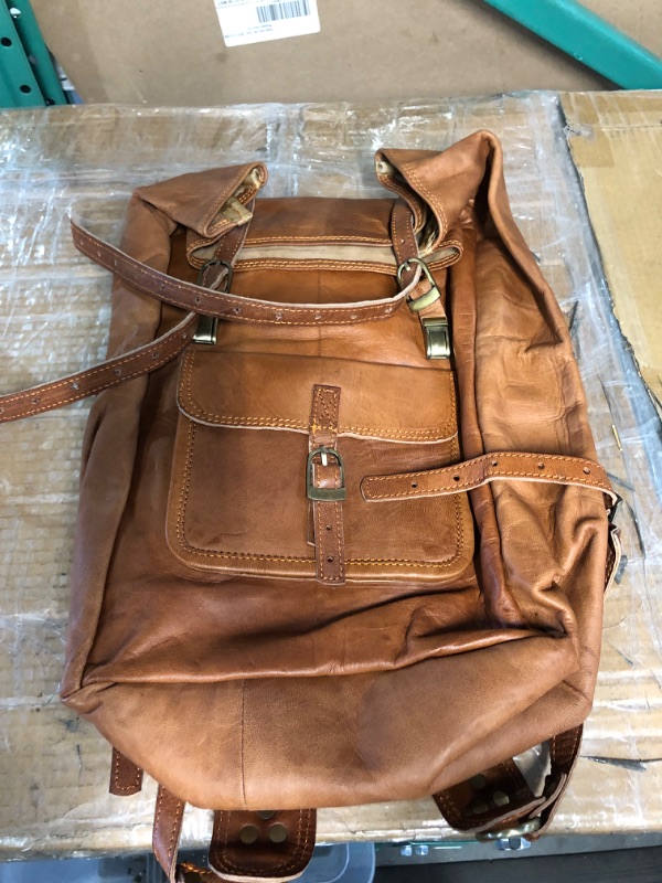 Photo 2 of  Vintage Leather Backpack 