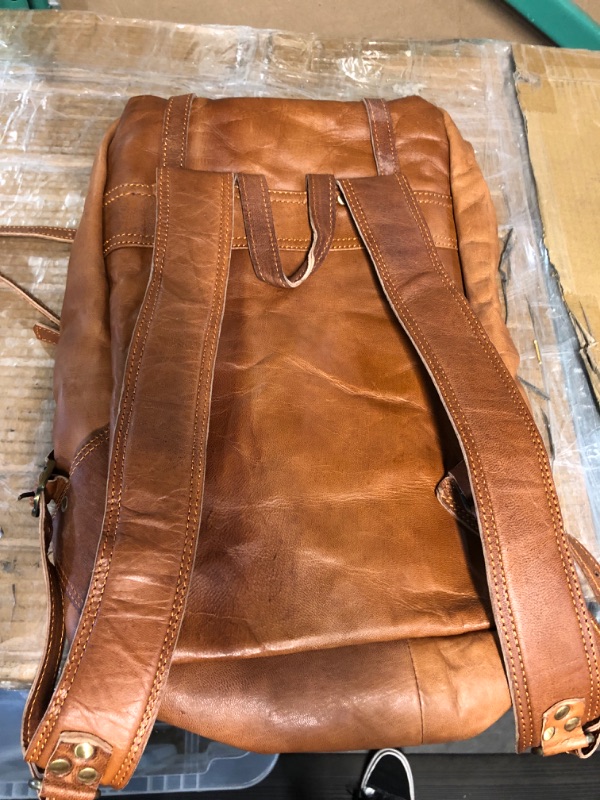 Photo 3 of  Vintage Leather Backpack 