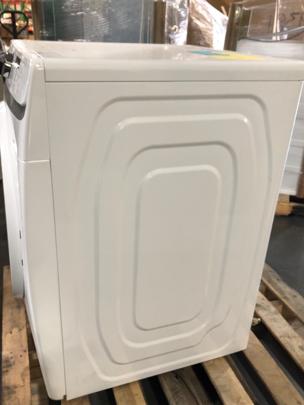 Photo 3 of 7.5 cu. ft. Stackable Vented Electric Dryer with Sensor Dry in White