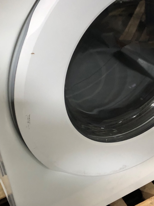 Photo 8 of Samsung - 7.5 Cu. Ft. Stackable Gas Dryer with Sensor Dry - White