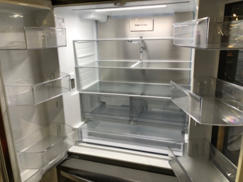 Photo 6 of **SEE NOTES** 27 cu. ft. Side by Side Smart Refrigerator w/ InstaView