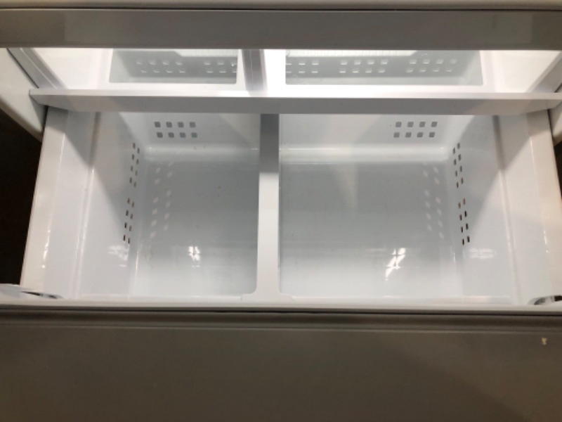 Photo 10 of 27.8 Cu. Ft. French Door Refrigerator in Stainless Steel