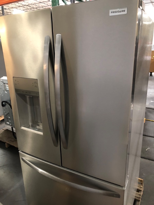 Photo 2 of 27.8 Cu. Ft. French Door Refrigerator in Stainless Steel