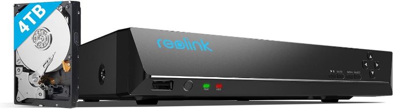 Photo 1 of REOLINK 4K 16 Channel Network Video Recorder for Security Camera System, 