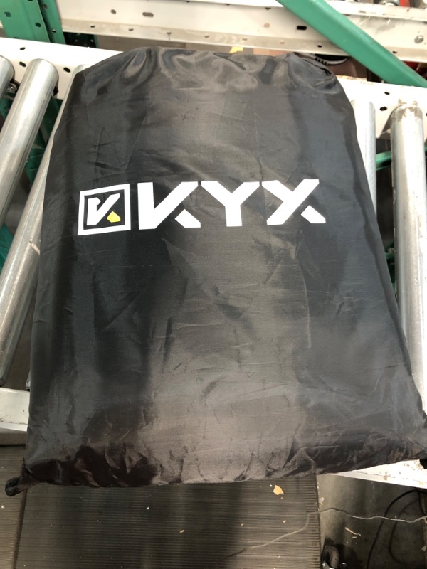 Photo 2 of Rooftop Cargo Carrier - KYX 20 Cu.ft. Car Cargo Roof Bag, Anti-Tear Vehicle Cargo Carrier Bag, Heavy Duty Luggage Bag with Rain Curtain