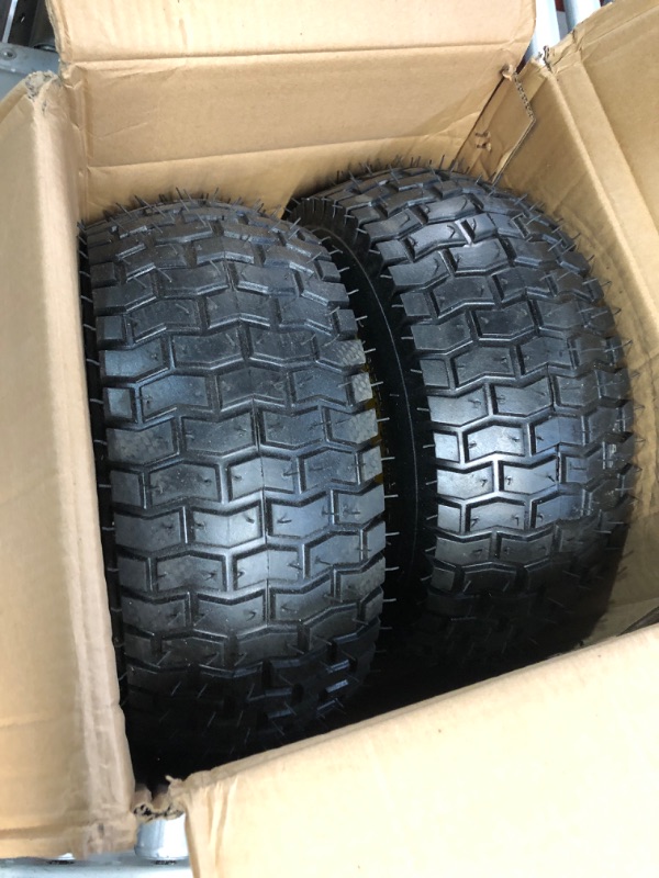 Photo 2 of Upgrade 2 Pcs 13x5.00-6 Tire and Wheel, 