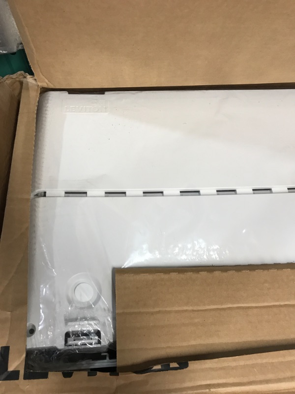 Photo 1 of **SEE NOTES**
Leviton 49605-42P 42" Wireless Structured Media Center with Vented Hinged Door, White 42 in Enclosure with Vented Hinged Cover