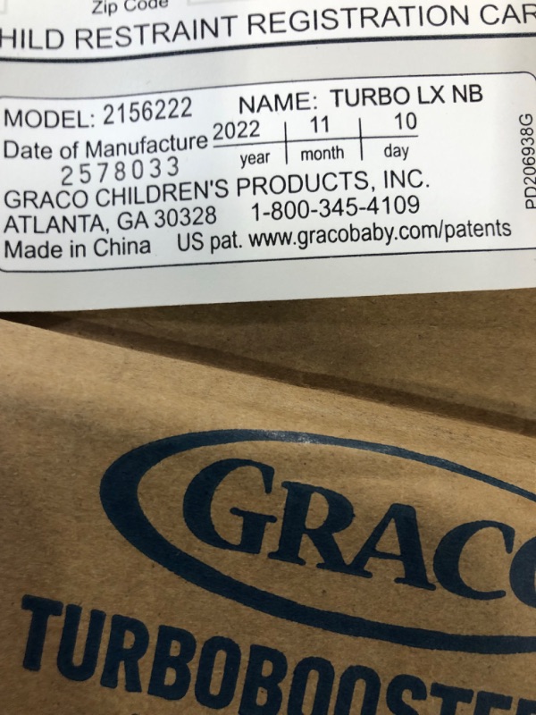 Photo 3 of Graco® TurboBooster® LX Backless Booster with Affix Latch | Backless Booster Seat for Big Kids Transitioning to Vehicle Seat Belt, Rio